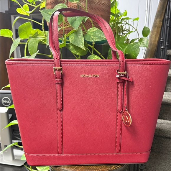 Michael Kors Cherry Red Tote